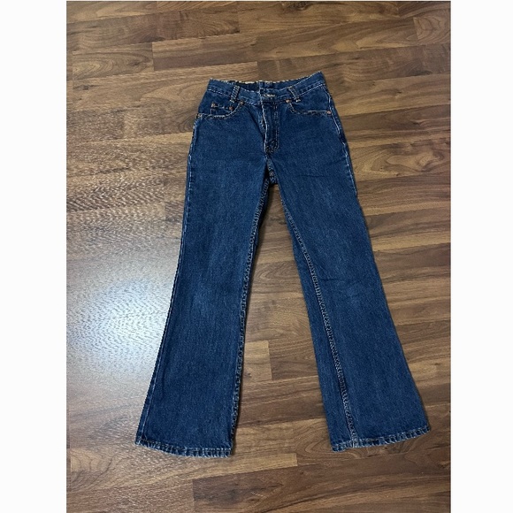 dark blue wash vintage levi jeans - Picture 1 of 3